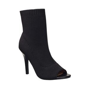 FRENCH CONNECTION Womens Black Bootie Style Sock Meghan Stiletto Pumps Shoes 8